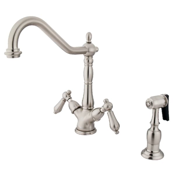 KS1238ALBS 8" Kitchen Faucet, Brushed Nickel